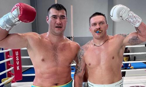 Спарринг-партнер Усика из Казахстана сразится с российским боксером