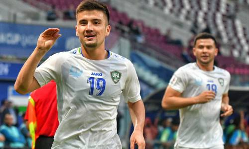 Узбекистан всухую победил и вышел в полуфинал Кубка Азии по футболу