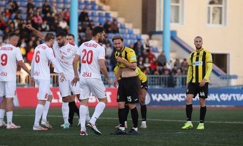 Фоторепортаж с матча Премьер-Лиги «Кайсар» — «Кайрат» 1:0