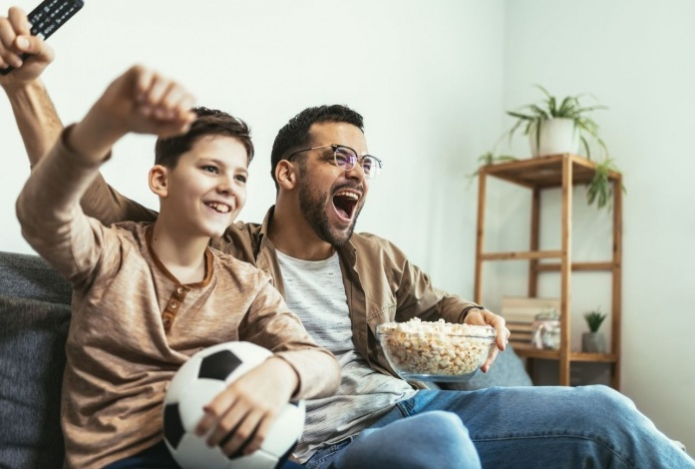 Просмотр спортивных состязаний может улучшить самочувствие