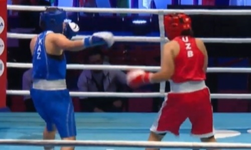 Нокаут за минуту решил исход полуфинала Казахстан — Узбекистан на чемпионате Азии