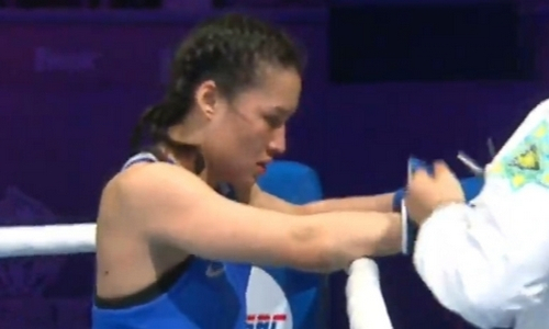 Сенсацией завершился бой чемпионки мира по боксу из Казахстана за «золото» ЧА-2024 в Астане
