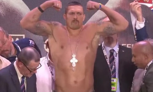 Усик и Фьюри прошли взвешивание перед боем за «абсолют»