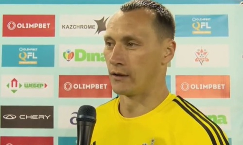 Вратаря «Актобе» расстроила ничья с чемпионом Казахстана