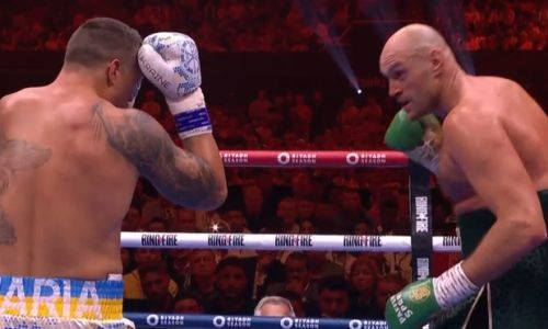 Видео боя Усик — Фьюри за звание абсолютного чемпиона мира