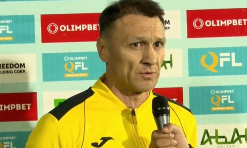 Тренер «Кайрата» высказался после упущенной победы на 96-й минуте матча КПЛ