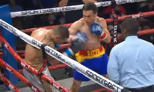 Видео нокаута Батыром Джукембаевым скандалиста в США