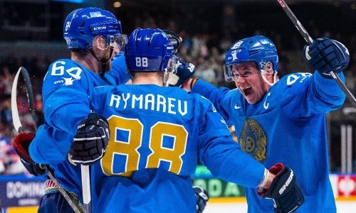 Капитан сборной Казахстана признан лучшим игроком матча Qazaqstan Hockey Open против Беларуси 