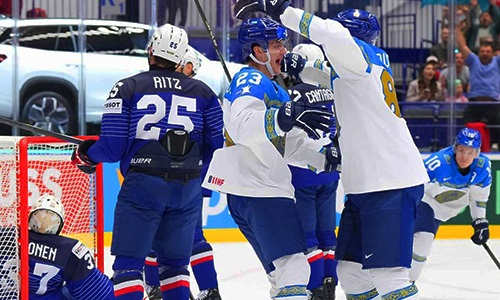 Видеообзор матча чемпионата мира Франция — Казахстан 1:3 