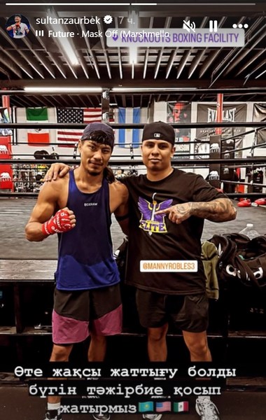 «Казахский король» проводит тренировочный лагерь в США