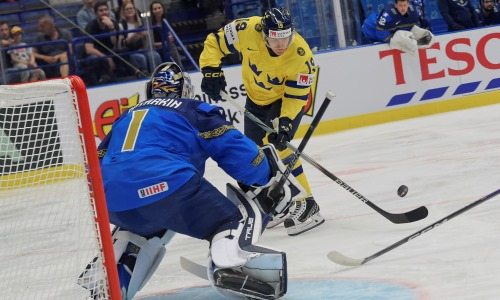 Хоккеист команды Швеции выделил «невероятного» игрока сборной Казахстана