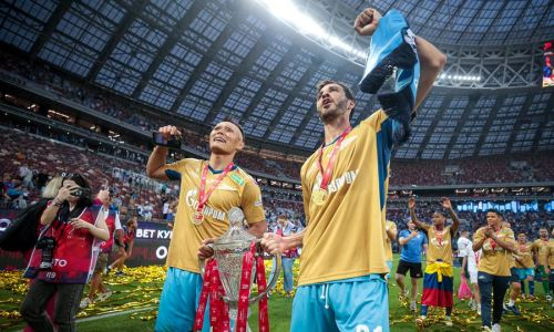 Вклад Нуралы Алипа в завоевание «Зенитом» трофея получил высокую оценку