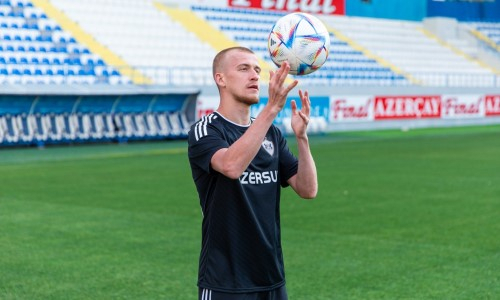 Футболист сборной Азербайджана ответил, на что надеется в матче с Казахстаном