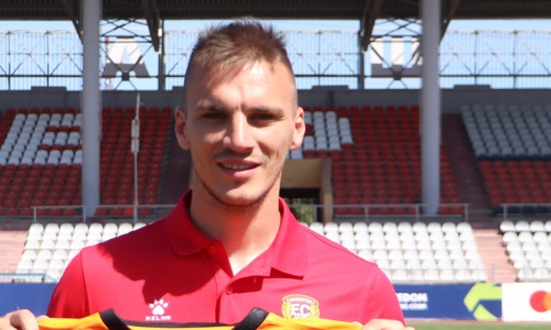 Клуб КПЛ официально представил новичка из Сербии