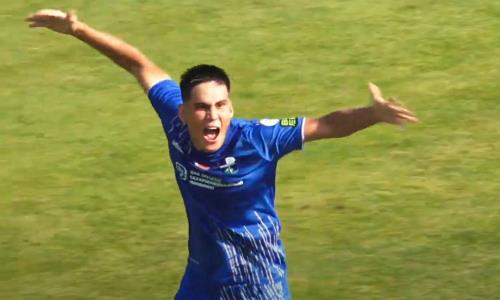 Казахстанский форвард красивым голом принес победу европейскому клубу в чемпионате. Видео