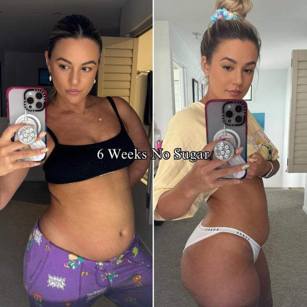 Женщина отказалась от сахара на шесть недель и была шокирована, как изменилось тело