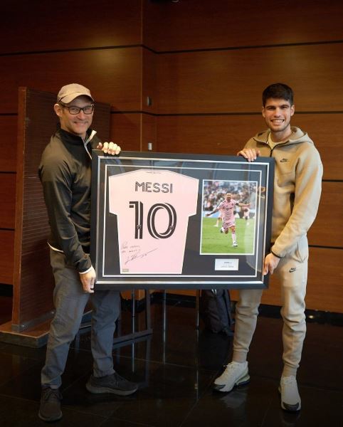 Месси сделал подарок чемпиону «Ролан Гаррос»-2024. Фото