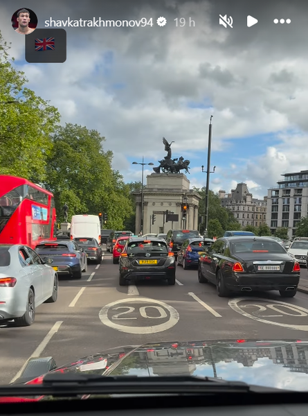 Шавкат Рахмонов показал видео из красивой локации