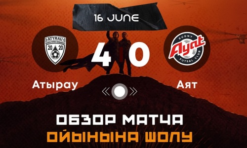 Видеообзор матча за «бронзу» чемпионата Казахстана Казахстана «Атырау» — «Аят» 4:0