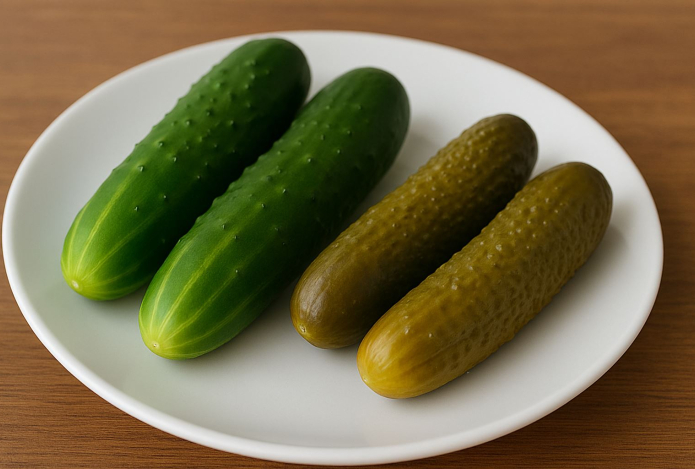 Какие огурцы на самом деле полезнее есть — свежие или соленые