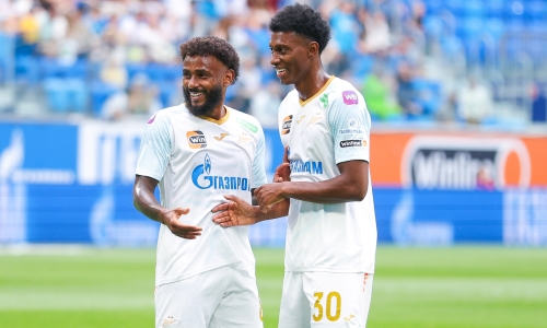 Разгромом с семью голами закончился матч «Зенита» Алипа