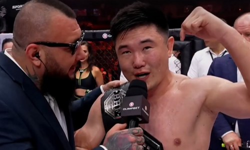 «Уже пробитый». В России оценили нокаут Муратбека Касымбая в бою с экс-звездой UFC