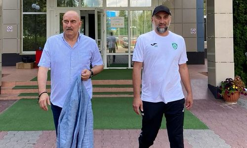 Черчесов обсудил с Адиевым сборную Казахстана. Известны детали встречи