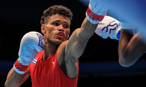 Нокаутом завершился бой Альвареса после нокдауна от казахстанского боксера