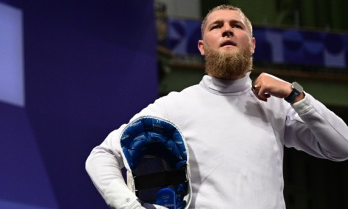 Казахстанский шпажист победой стартовал на Олимпиаде-2024