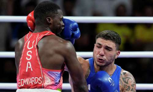 Боксера-супертяжа из США побили на старте Олимпиады-2024
