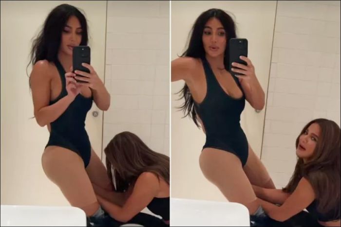 Сестра Ким Кардашьян показала, с какими трудностями сталкивается звезда из-за пышных форм. Фото