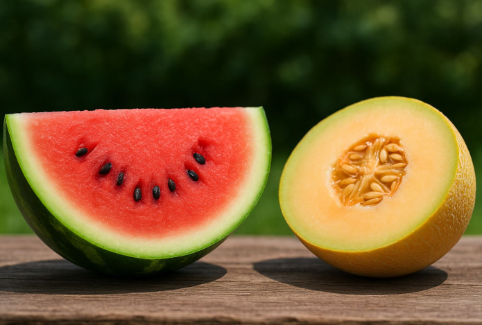Что полезнее есть летом — арбуз или дыню