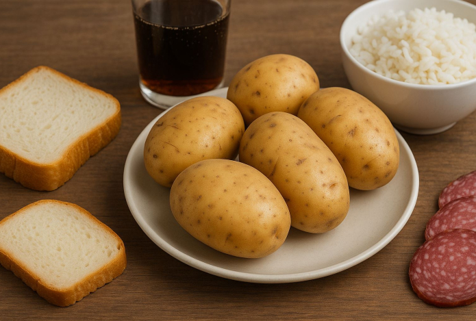 Никогда не ешьте картофель с этими четырьмя продуктами