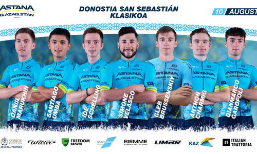 «Астана» объявила состав на «Классику Сан-Себастьяна»