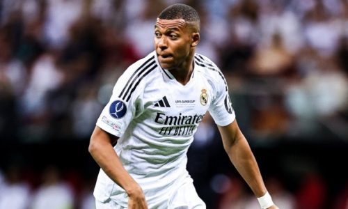 Килиан Мбаппе забил первый гол за «Реал»