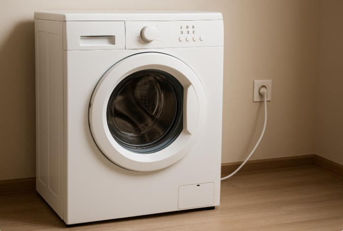 Можно ли постоянно оставлять стиральную машину включенной в розетку