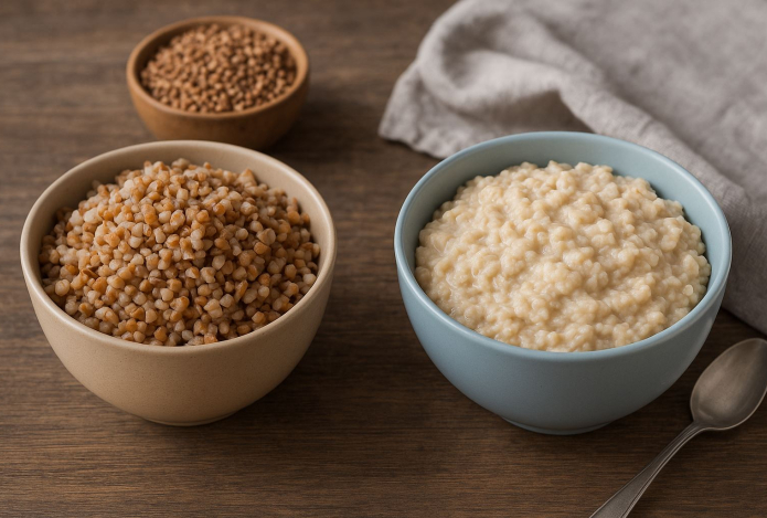 Что лучше есть с утра — гречку или овсянку