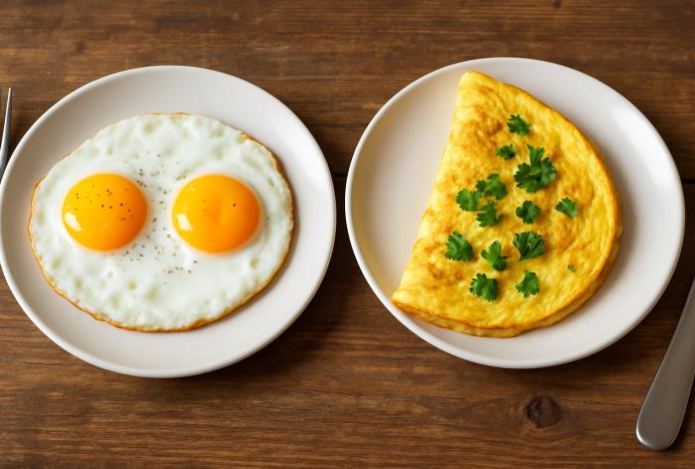 Яичница против омлета — чем они отличаются и что полезнее есть