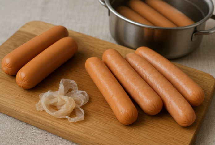 Нужно ли снимать оболочку с сосисок перед варкой