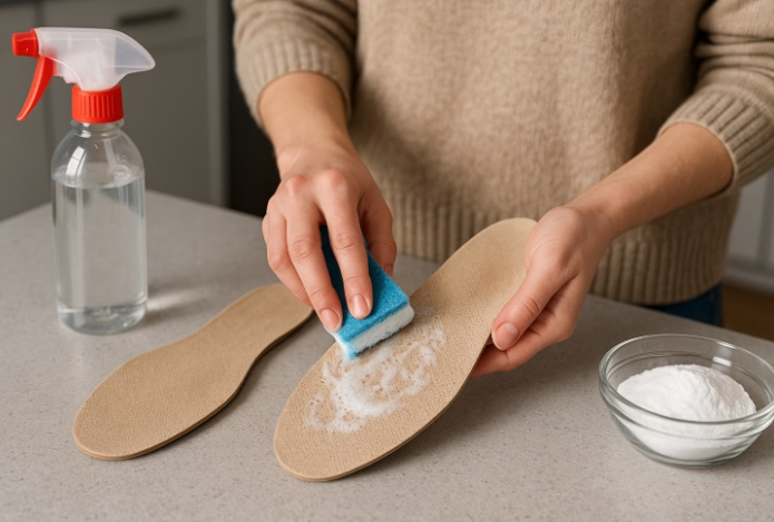 Как привести в порядок стельки — ни запаха, ни пятен не останется