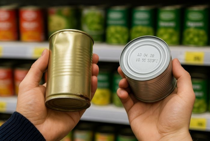 Как еще в магазине понять, что консервы безнадежно испорчены
