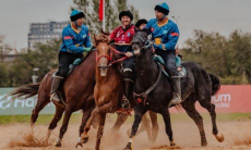 Двойным разгромом завершилась встреча Казахстана с ковбоями из США на Играх кочевников