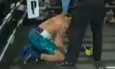 Боксера из Украины нокаутировали в США после боя с Джукембаевым. Видео