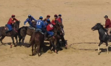 Финальный матч Казахстан — Кыргызстан на Играх кочевников завершился скандалом