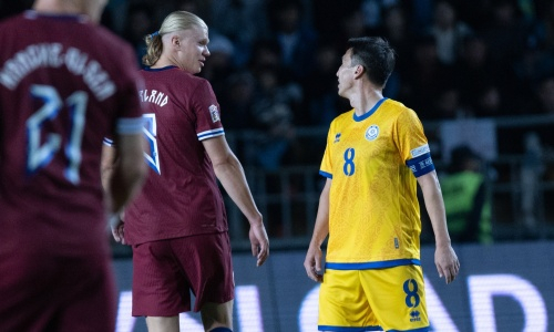 Казахстанский бомбардир назвал ключевой момент матча Казахстан — Норвегия в Лиге наций