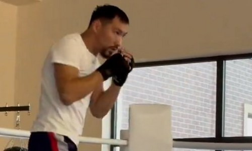 Жанибек Алимханулы показал фото со спарринга и сделал заявление