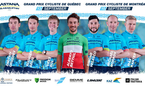 «Астана» представила состав на две канадские «однодневки»