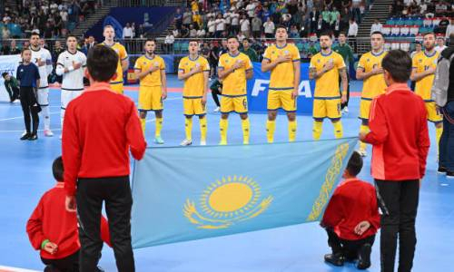 Прямая трансляция второго матча Казахстана на ЧМ-2024 по футзалу