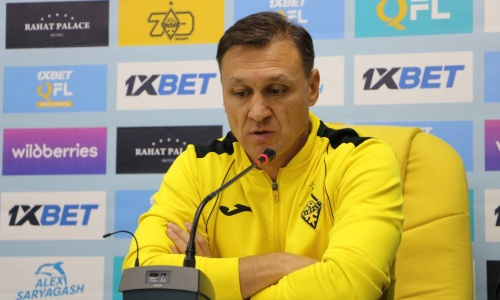 Уразбахтин высказался о вылете «Кайрата» из Кубка лиги, возвращении воспитанника и сотрясении у бразильца