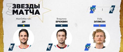 Игрок «Барыса» признан звездой матча КХЛ с «Нефтехимиком»